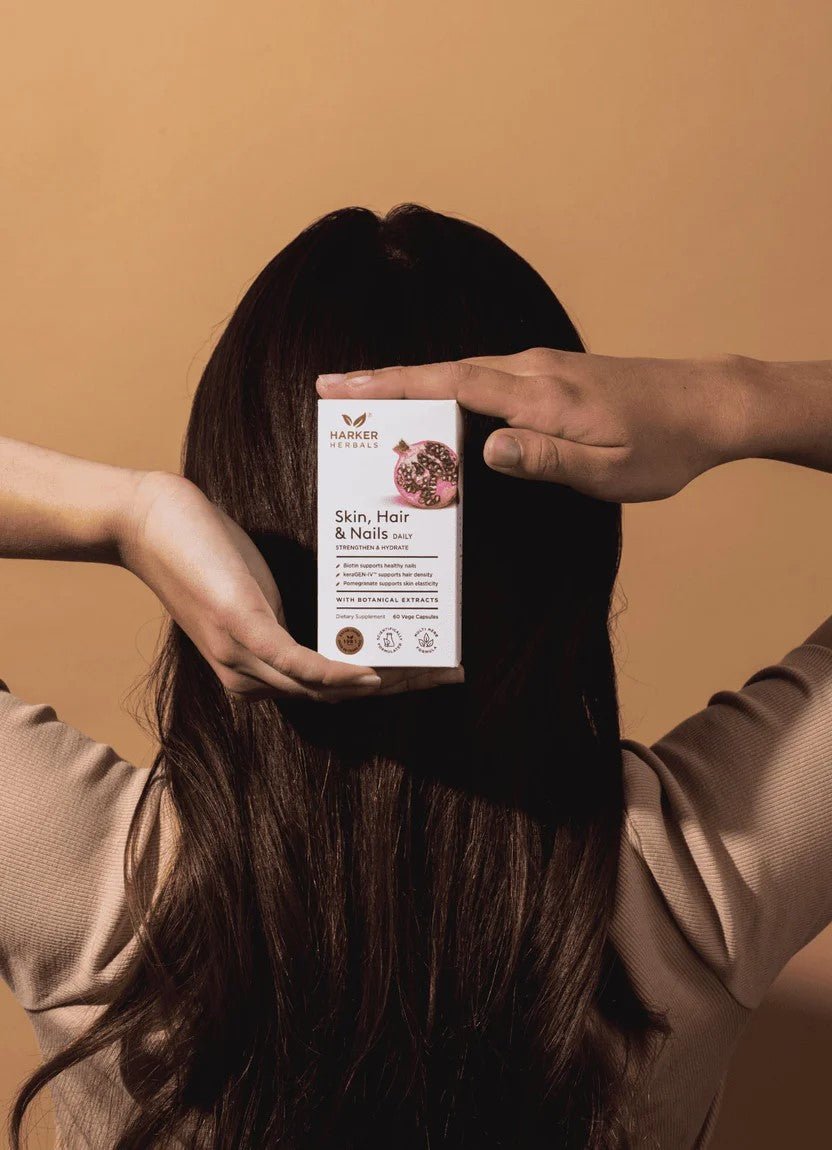 Harker Herbals Skin Hair & Nails 60 Vege Capsules - MarshallsHealthShop