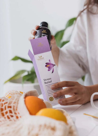 Harker Herbals Stress Relief 200ml - 1st Stop Marshall's Health Shop, Gift Shop! - Heath and Natural Therapy New Brighton Christchurch - Naturopath