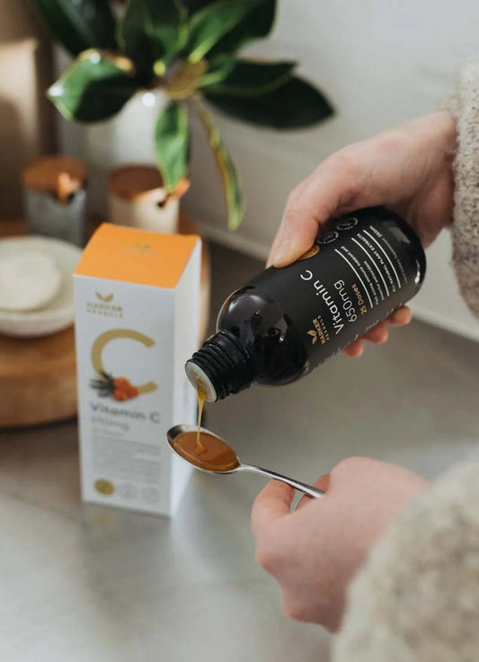 Harker Herbals Vitamin C 650mg 200ml - 1st Stop Marshall's Health Shop, Gift Shop! - Heath and Natural Therapy New Brighton Christchurch - Naturopath