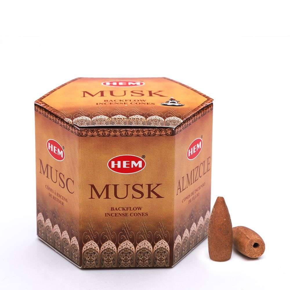 HEM Backflow Cones Musk - MarshallsHealthShop