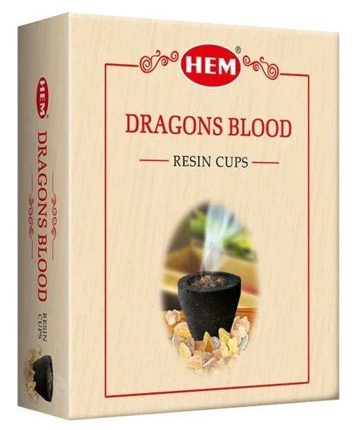 HEM Dragons Blood Resin Cup Dhoop - MarshallsHealthShop