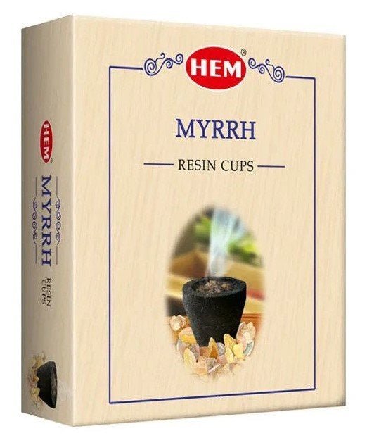 HEM Myyrh Resin Cup Dhoop - MarshallsHealthShop