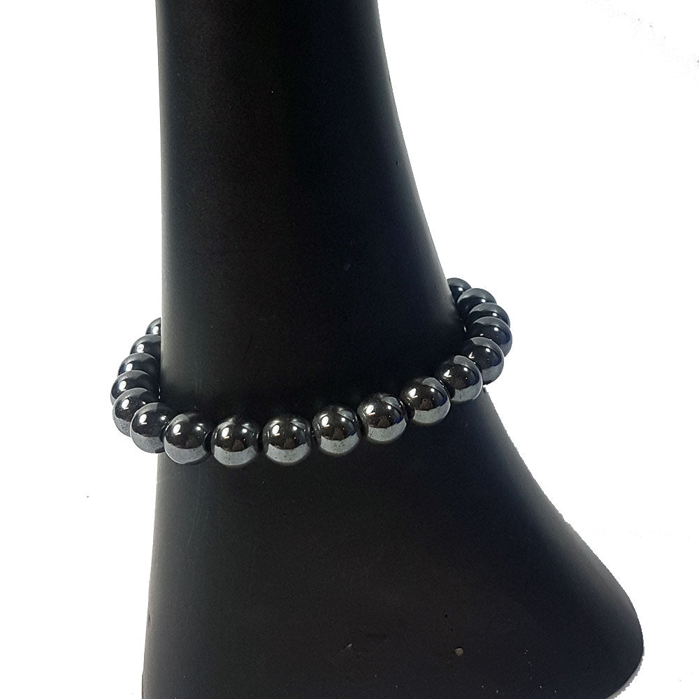 Hematite Bead Bracelet - MarshallsHealthShop