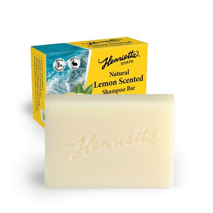 Henrietta Lemon Scented Shampoo Bar 100g - 1st Stop Marshall's Health Shop, Gift Shop! - Heath and Natural Therapy New Brighton Christchurch - Naturopath