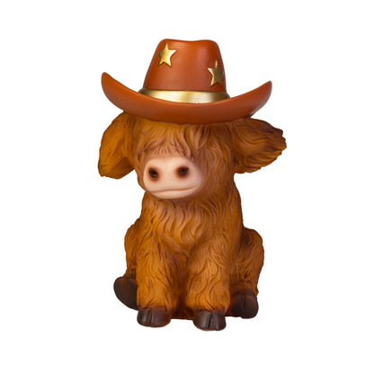 Highland Cow Table Lamp - 1st Stop Marshall's Health Shop, Gift Shop! - Heath and Natural Therapy New Brighton Christchurch - Naturopath