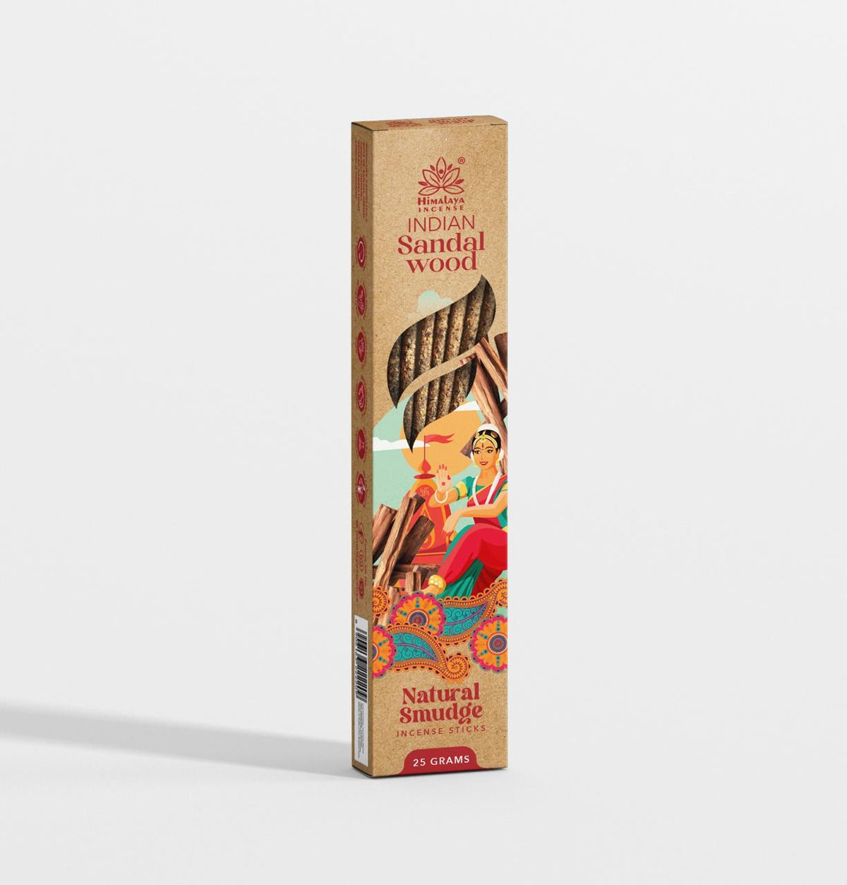 Himalaya Smudge Incense 25g Indian Sandalwood - 1st Stop Marshall's Health Shop, Gift Shop! - Heath and Natural Therapy New Brighton Christchurch - Naturopath