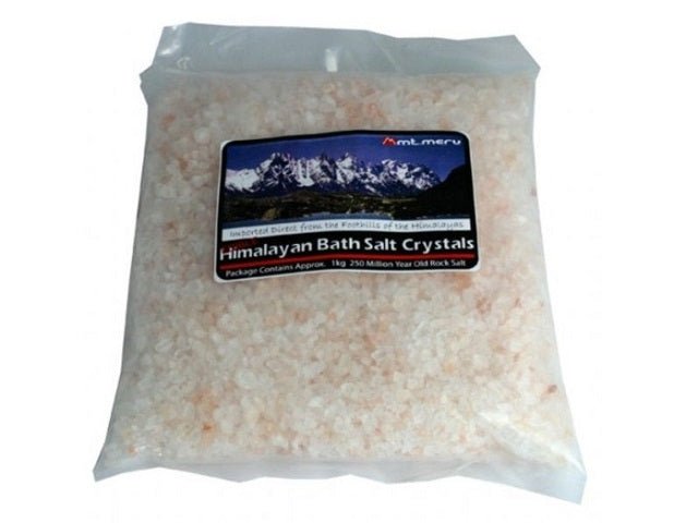 Himalayan Salt Bath Crystals 1kg - MarshallsHealthShop
