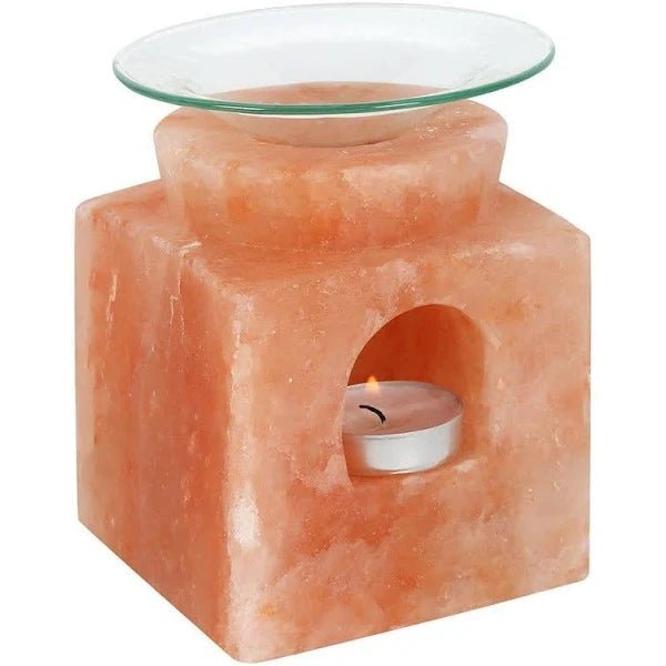 Himalayan Salt Cube Oil Burner (SOCB) - 1st Stop Marshall's Health Shop, Gift Shop! - Heath and Natural Therapy New Brighton Christchurch - Naturopath