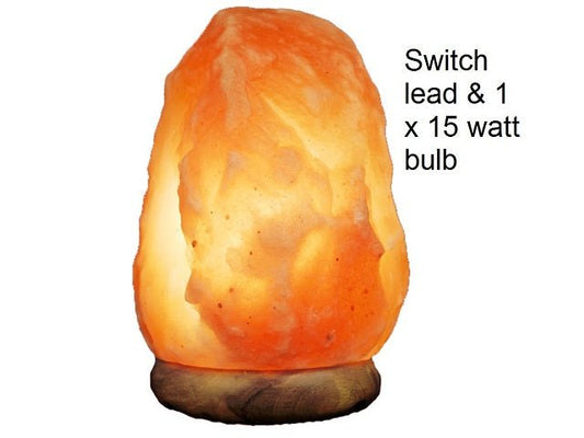 Himalayan Salt Lamp 3-5kg Promo SL351 - 1st Stop Marshall's Health Shop, Gift Shop! - Heath and Natural Therapy New Brighton Christchurch - Naturopath