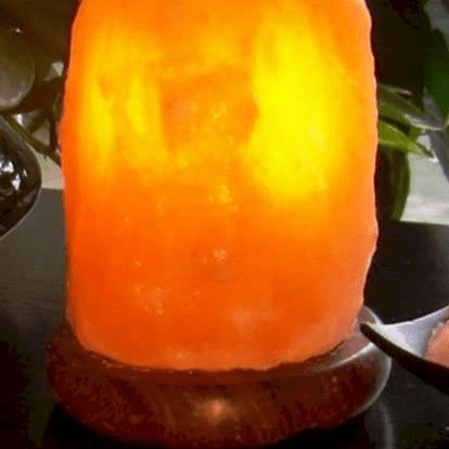 Himalayan Salt Lamp 4 - 5kg with new 12V Cable - MarshallsHealthShop