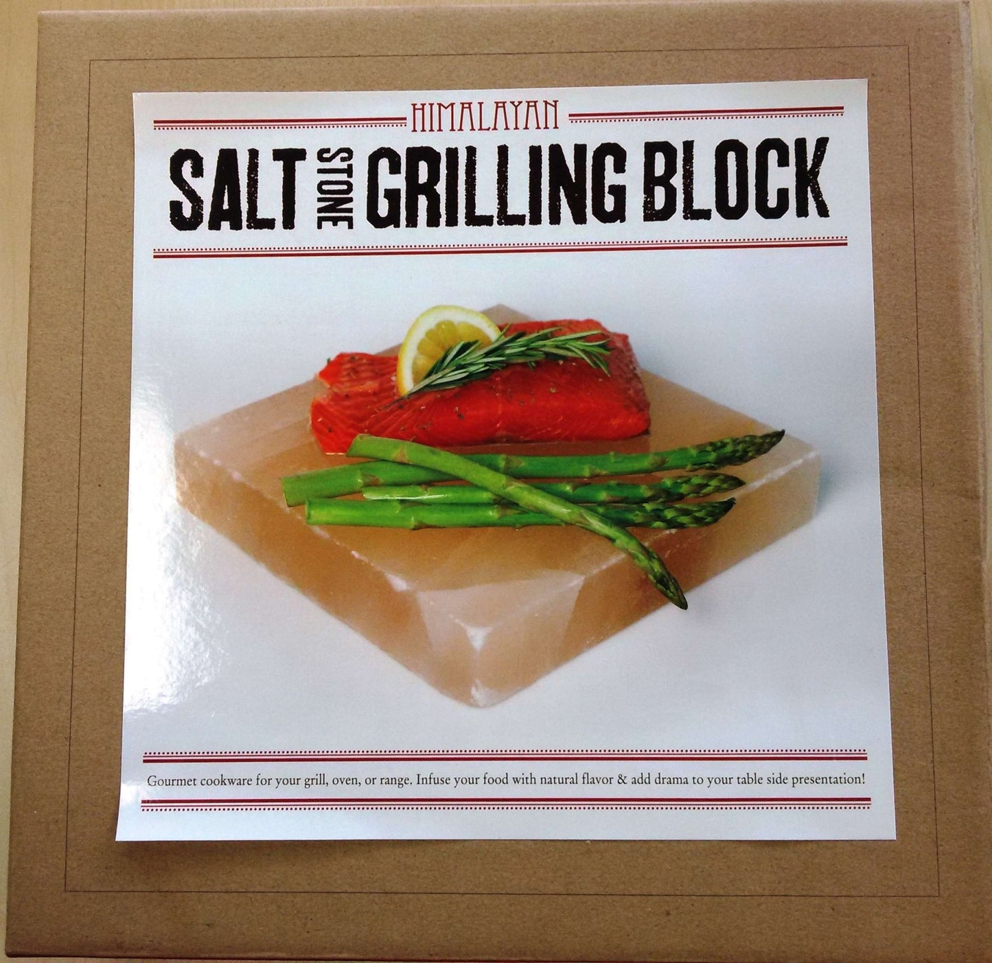 Himalayan Salt Stone Grilling Block - MarshallsHealthShop