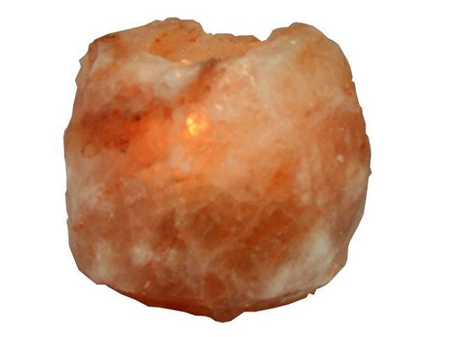 Himilayan Salt Tealight Holder 1 Hole - MarshallsHealthShop