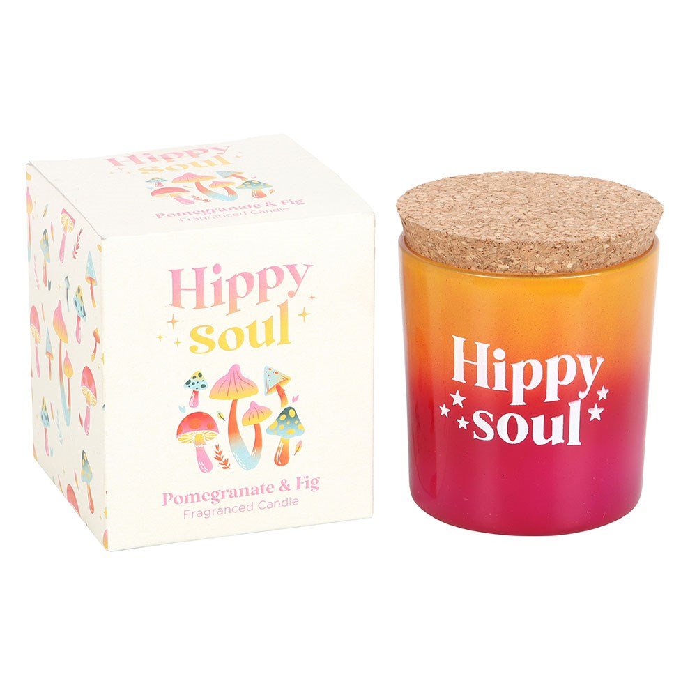 Hippy Soul Pomegranate & Fig Candle - MarshallsHealthShop