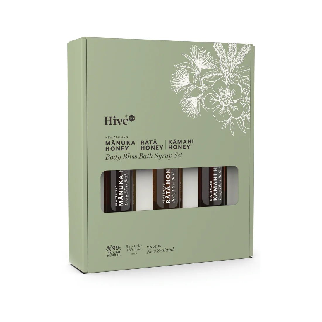 Hive 175 Bath Syrups Set of 3 Boxed - MarshallsHealthShop