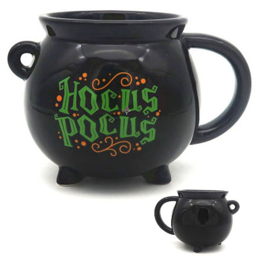 Hocus Pocus Black Cauldron Mug - MarshallsHealthShop