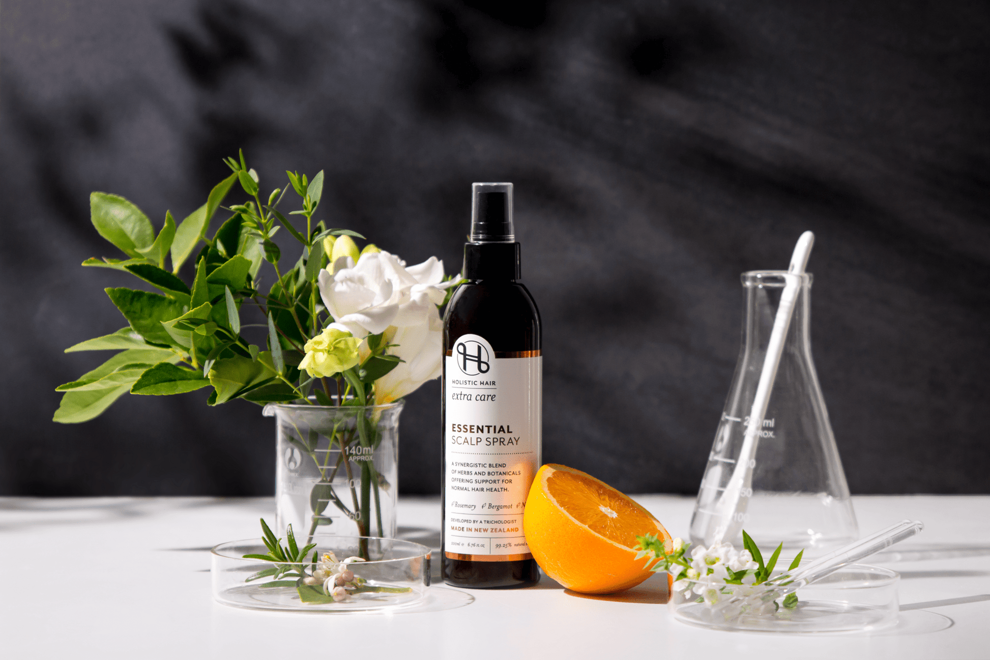HOLISTIC HAIR Essential Scalp Spray 200ml - 1st Stop Marshall's Health Shop, Gift Shop! - Heath and Natural Therapy New Brighton Christchurch - Naturopath