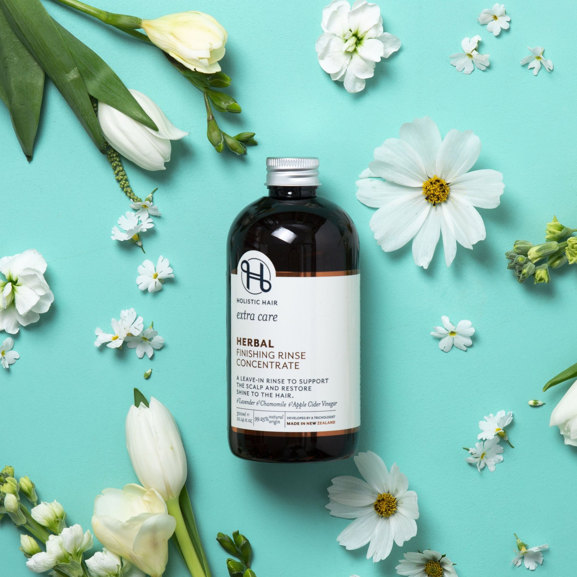 HOLISTIC HAIR Herb Finish Rince Concentrate 300ml - 1st Stop Marshall's Health Shop, Gift Shop! - Heath and Natural Therapy New Brighton Christchurch - Naturopath