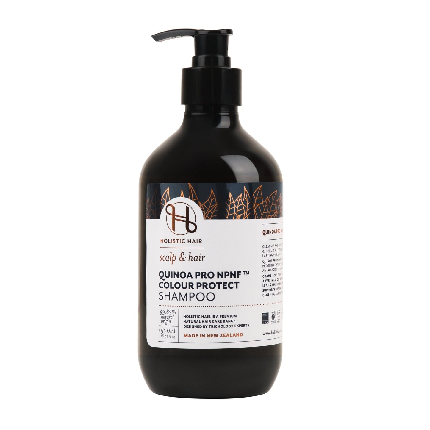 HOLISTIC HAIR Quinoa Pro NPNF Colour Protect Shampoo - MarshallsHealthShop