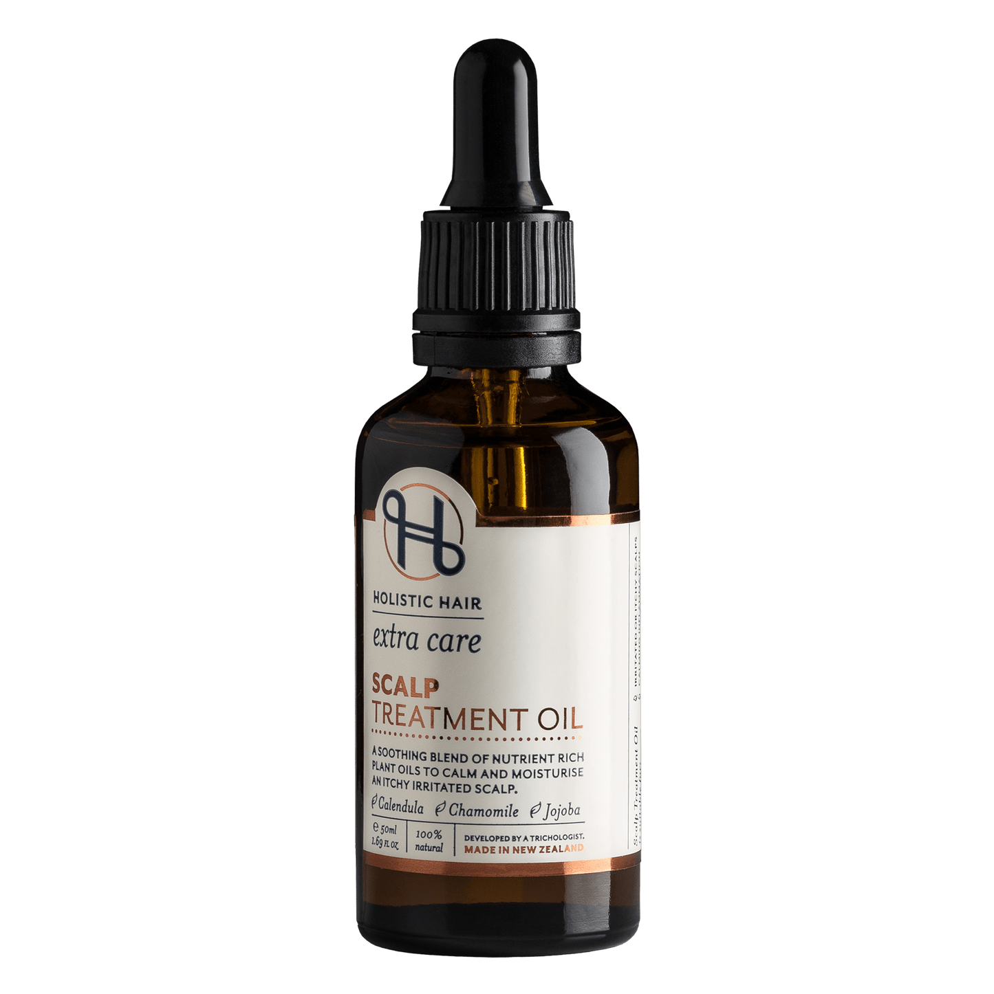 HOLISTIC HAIR Scalp Treatment Oil 50ml - 1st Stop Marshall's Health Shop, Gift Shop! - Heath and Natural Therapy New Brighton Christchurch - Naturopath