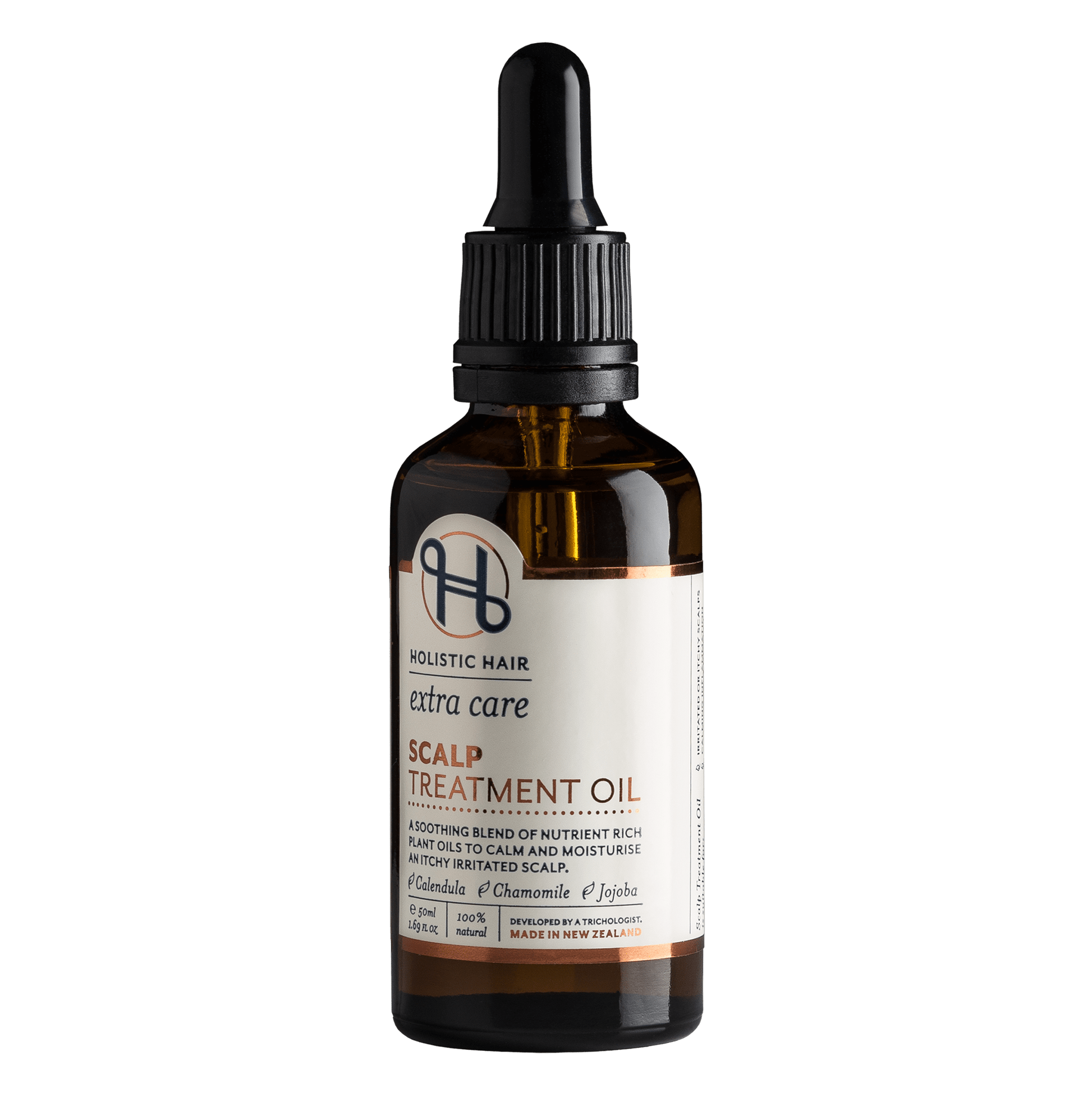HOLISTIC HAIR Scalp Treatment Oil 50ml - 1st Stop Marshall's Health Shop, Gift Shop! - Heath and Natural Therapy New Brighton Christchurch - Naturopath