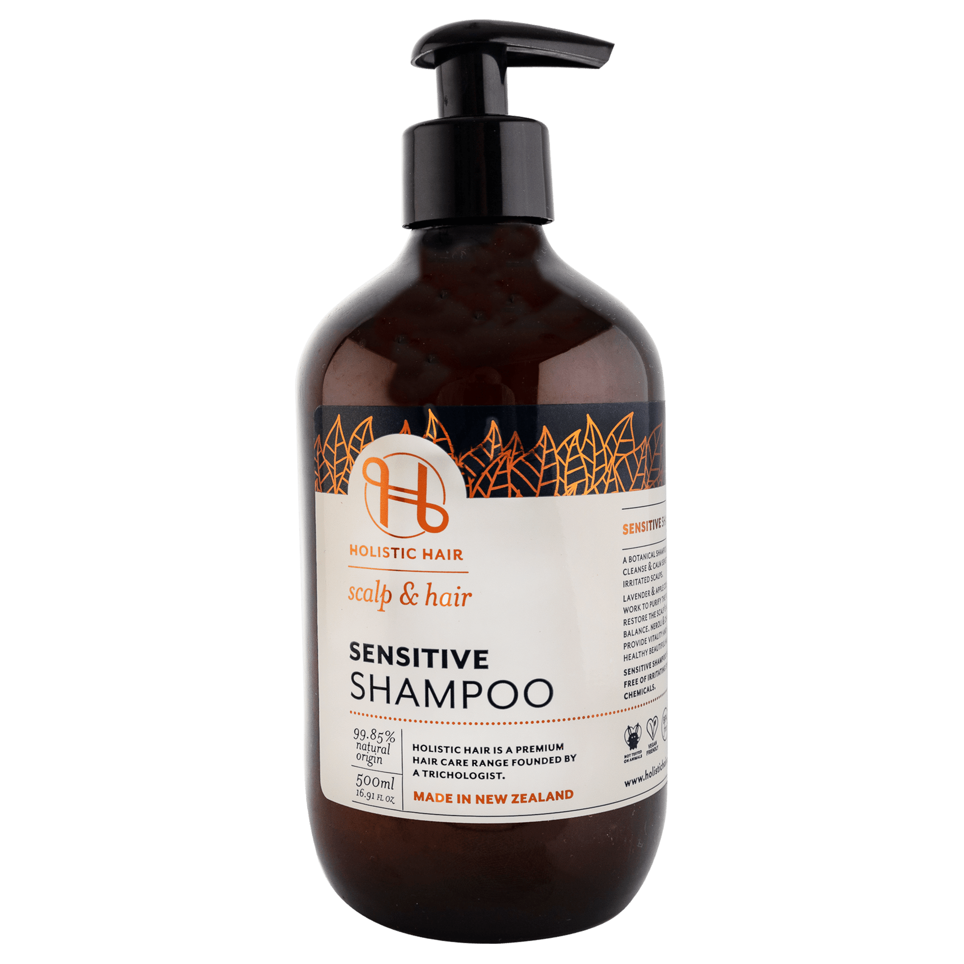 HOLISTIC HAIR Sensitive Shampoo - 1st Stop Marshall's Health Shop, Gift Shop! - Heath and Natural Therapy New Brighton Christchurch - Naturopath
