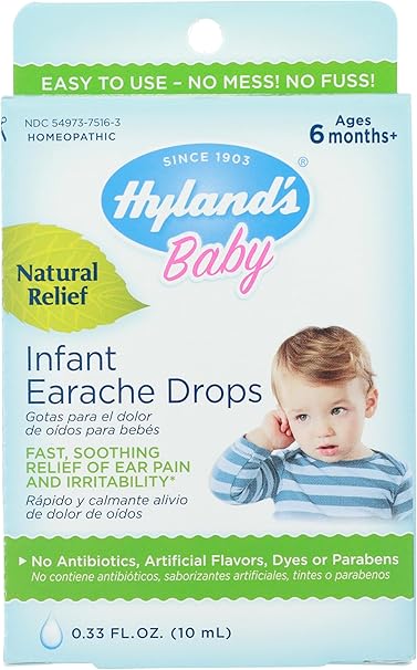 HYLANDS Baby Earache Drops - 1st Stop Marshall's Health Shop, Gift Shop! - Heath and Natural Therapy New Brighton Christchurch - Naturopath