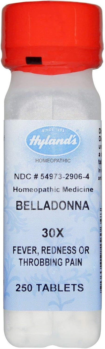 HYLANDS Belladonna 30x 250 tabs - 1st Stop Marshall's Health Shop, Gift Shop! - Heath and Natural Therapy New Brighton Christchurch - Naturopath
