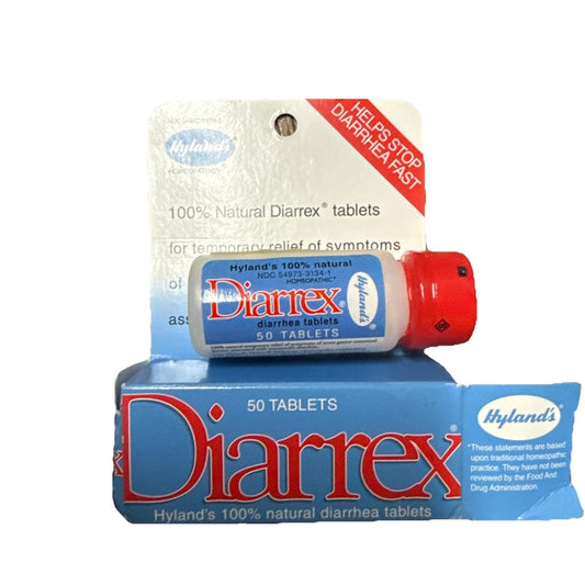 HYLANDS Diarrex 50 tabs - 1st Stop Marshall's Health Shop, Gift Shop! - Heath and Natural Therapy New Brighton Christchurch - Naturopath