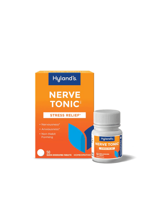 HYLANDS Nerve Tonic 500 tab - 1st Stop Marshall's Health Shop, Gift Shop! - Heath and Natural Therapy New Brighton Christchurch - Naturopath