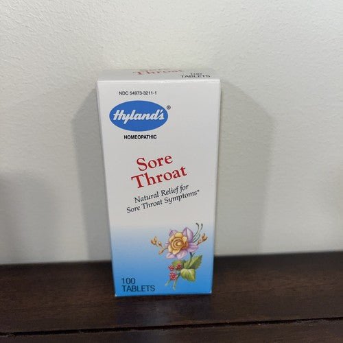 HYLANDS Sore Throat 100 tabs - 1st Stop Marshall's Health Shop, Gift Shop! - Heath and Natural Therapy New Brighton Christchurch - Naturopath