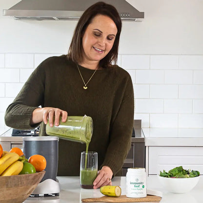 Immunity Fuel Probiotic Superfood 150g Powder Gluten Free

Premium gluten free, certified organic fermented whole foods with probiotics &amp; prebiotics to support gut &amp; digestive health and overall wellbeing. 50 serves

The Simple Solution to Gut Health &amp; Digestive Wellbeing

Support your gut health naturally with Immunity Fuel GF Probiotic Superfood Powder — our premium, certified gluten free formula providing a powerful yet gentle probiotic solution.
1st Stop, Marshall's Health Shop!