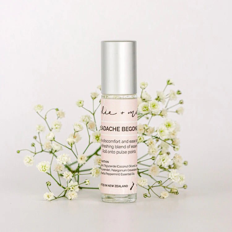 Indie + Mae | Headache Begone Aromatherapy Roll On - MarshallsHealthShop