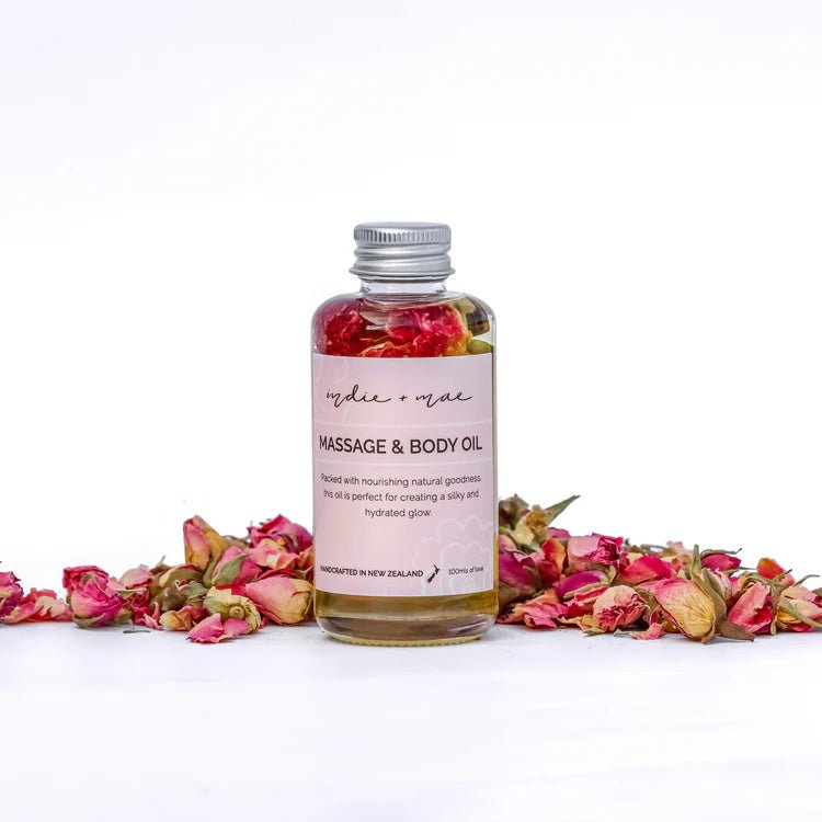 Indie + Mae | Massage & Body Oil - MarshallsHealthShop