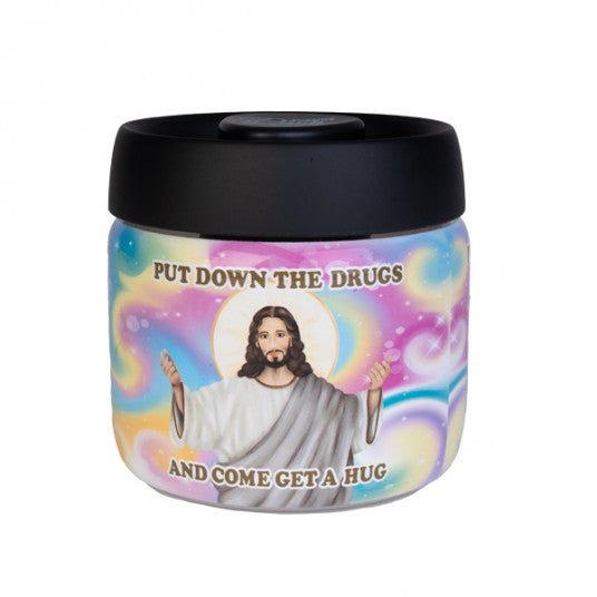 Jesus Vacuum Sealed Stash Jar - MarshallsHealthShop