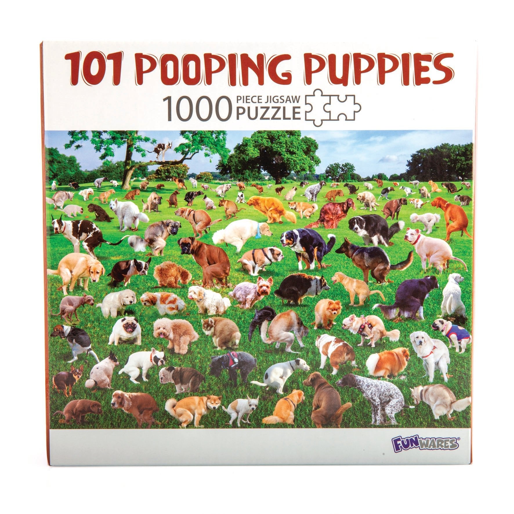 Jigsaw Puzzle 101 Pooping Puppies - MarshallsHealthShop
