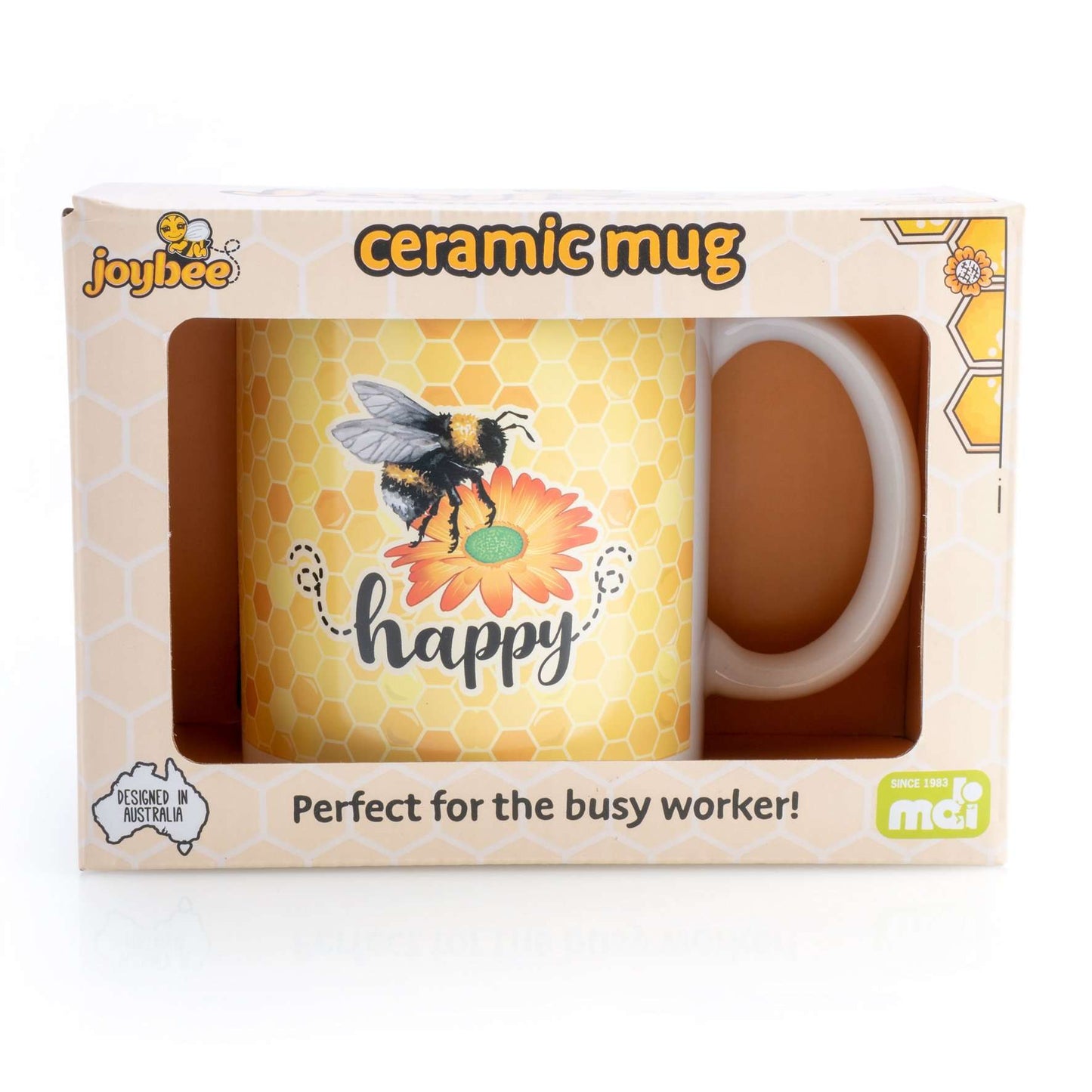 JoyBee Ceramic Mug - MarshallsHealthShop