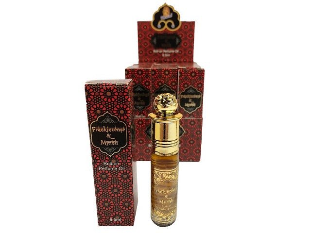 Kamini Frankincense & Myrrh Roll on Perfume Oil 8.5ml - MarshallsHealthShop
