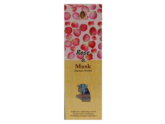 Kamini Rose Musk 20 Sticks - MarshallsHealthShop
