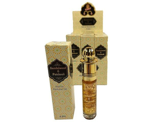 Kamini Sandalwood & Patchouli Roll on Perfume Oil 8.5ml - MarshallsHealthShop
