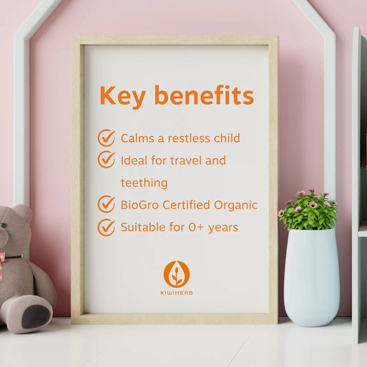 KIWIHERB Children's Organic Kid's Calm