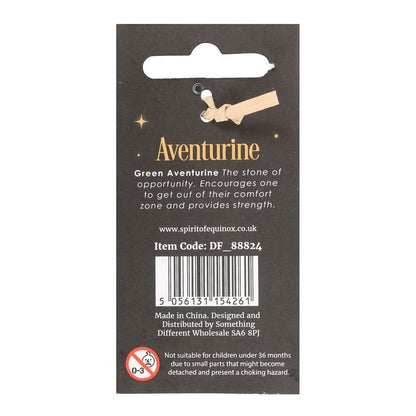 Keyring Aventurine Mushroom - MarshallsHealthShop