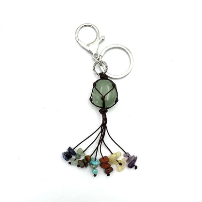 Keyring Chakra Aventurine - MarshallsHealthShop