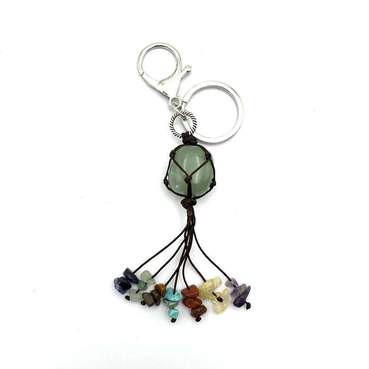 Keyring Chakra Aventurine - MarshallsHealthShop