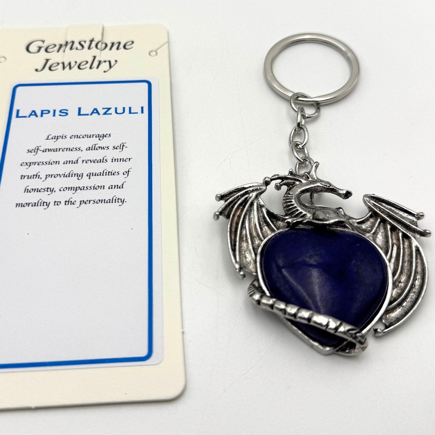 Keyring Flying Dragon Lapis - MarshallsHealthShop