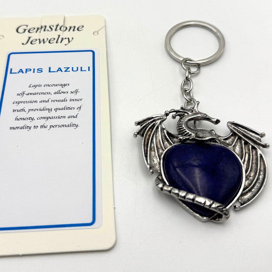 Keyring Flying Dragon Lapis - MarshallsHealthShop