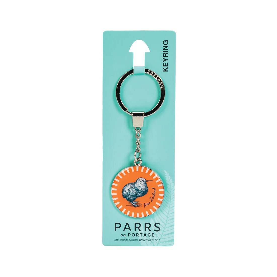 Keyring Kiwi Stripe - MarshallsHealthShop