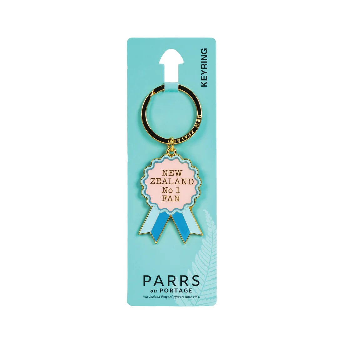 Keyring New Zealand No.1 Fan - MarshallsHealthShop
