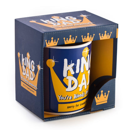 King Dad Giant Mug - 1st Stop Marshall's Health Shop, Gift Shop! - Heath and Natural Therapy New Brighton Christchurch - Naturopath