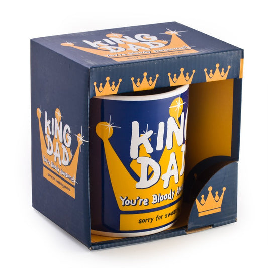 King Dad Giant Mug - 1st Stop Marshall's Health Shop, Gift Shop! - Heath and Natural Therapy New Brighton Christchurch - Naturopath