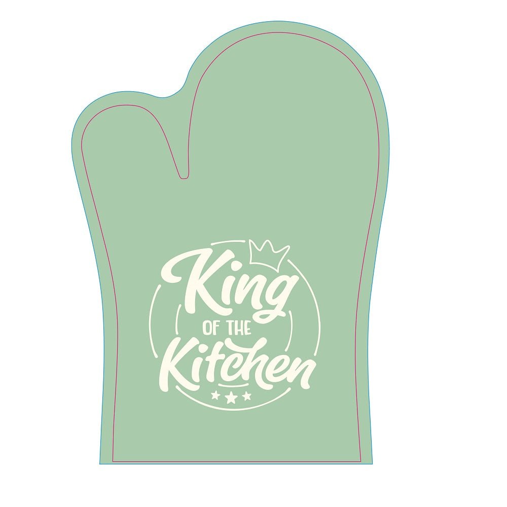 King of the Kitchen Oven Glove - MarshallsHealthShop
